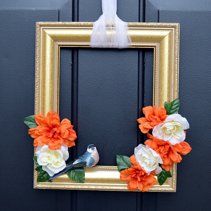 Door Decor - Blue Bird Frame