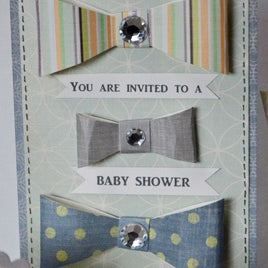 Baby Shower - Bow Tie Invitations