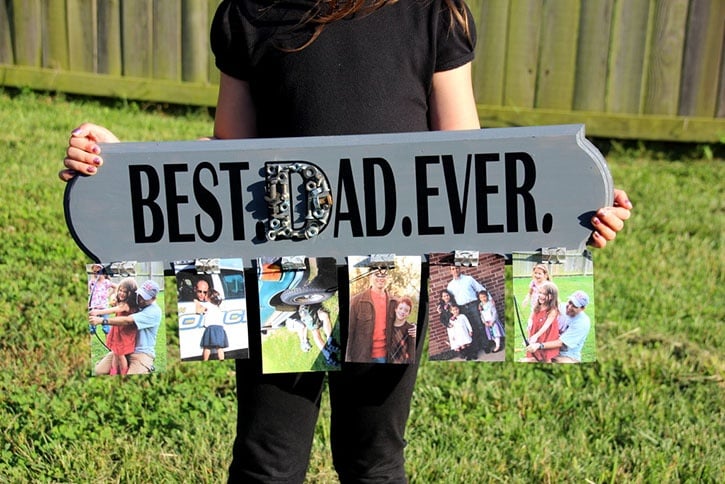 Best. Dad. Ever. Photo Holder