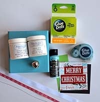 Wooden Christmas Block