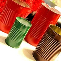 Christmas Cans