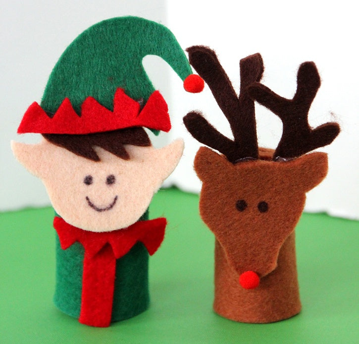 Kids Craft: Felt Finger Puppets