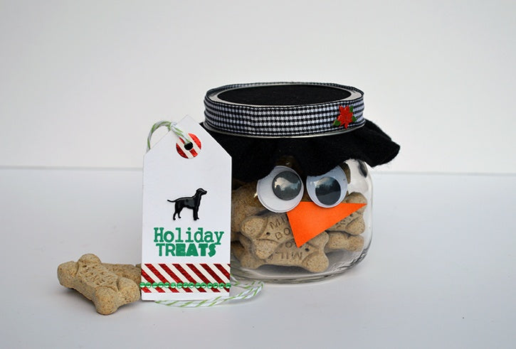 Howliday Dog Treat Jar