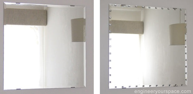 How to Add Sparkle to a Plain Mirror
