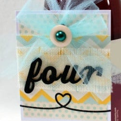 Embellished Table Numbers
