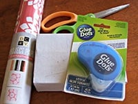 Forget the tape, Stitch works great!