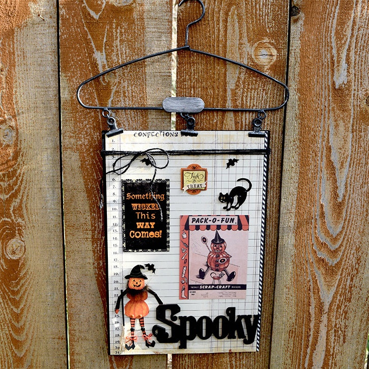 Spooky Halloween Door Hanger