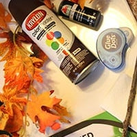 DIY Autumn Leaf Canvas