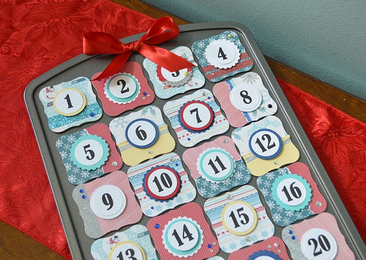 Muffin Tin Advent Calendar