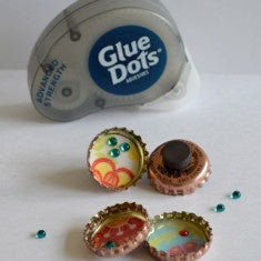 Recycled Bottle Cap Magnets