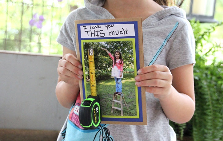 "I Love You THIS Much" Father's Day Photo Card