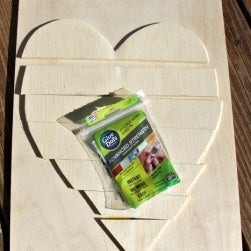 Wood Valentine Decor