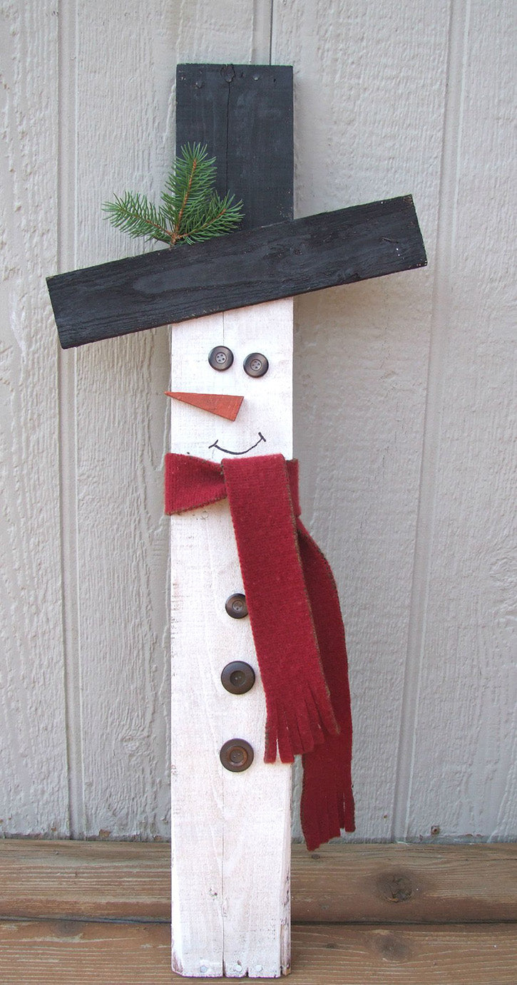 How to Make A Wooden Snowman with Advanced Strength Adhesive
