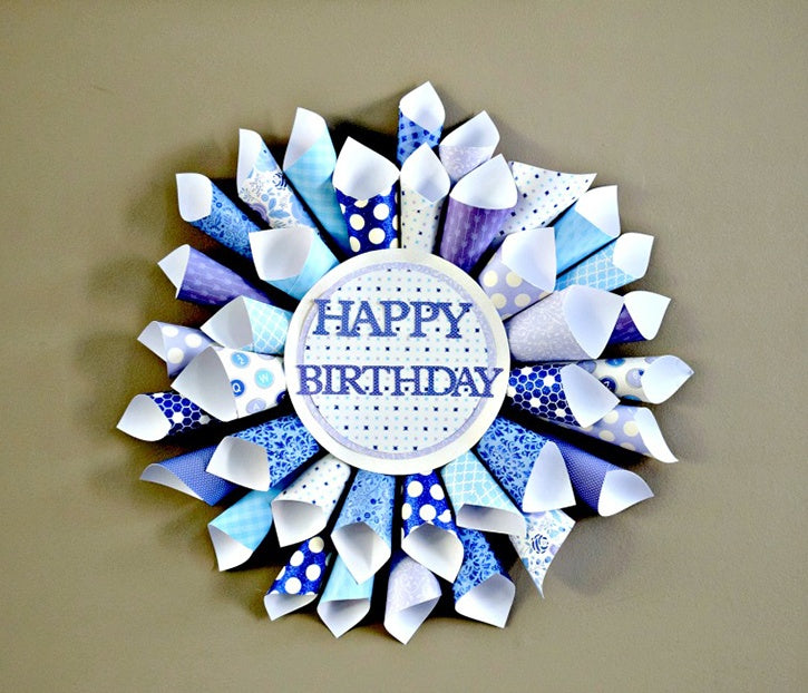 Happy Birthday Wreath