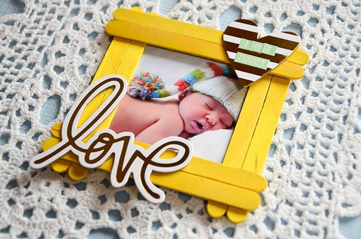 Mother's Day Gift - Popsicle Stick Frame