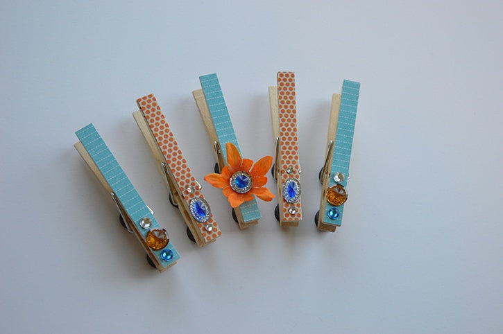 School Locker Decor - Clothes Pin Photo Clips