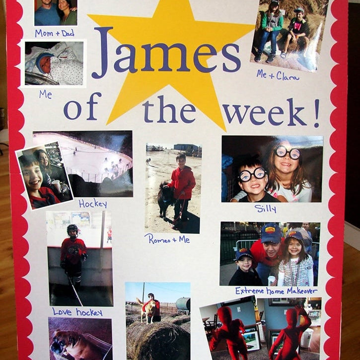 Celebrate 100 Days of School with Lots of Smiles & 'Star of the Week' Display