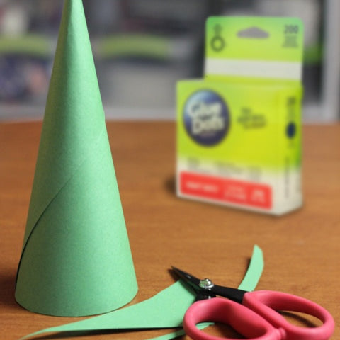 Kids Craft - Paper Scrap Christmas Tree