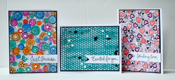 Watercolor Card Set