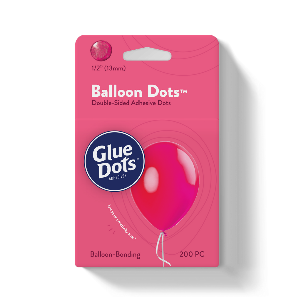 Balloon Glue Dots Glue Dots - 100Pcs Rolls – Bargain Balloons