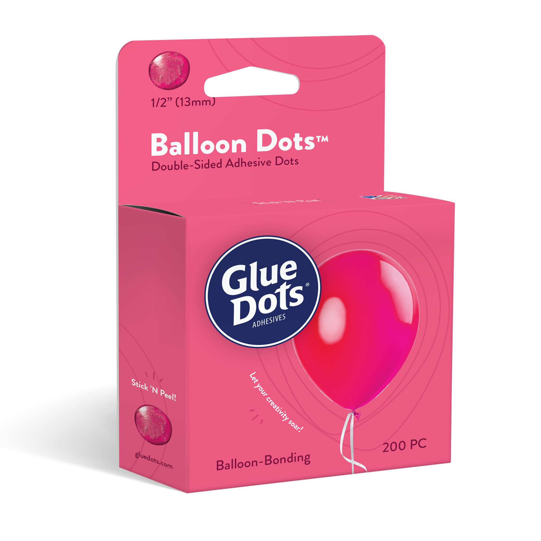 Balloon Glue Dots Double Sided 1200pcs Non-liquid Glue For Balloons Craft  Glue 12 Rolls