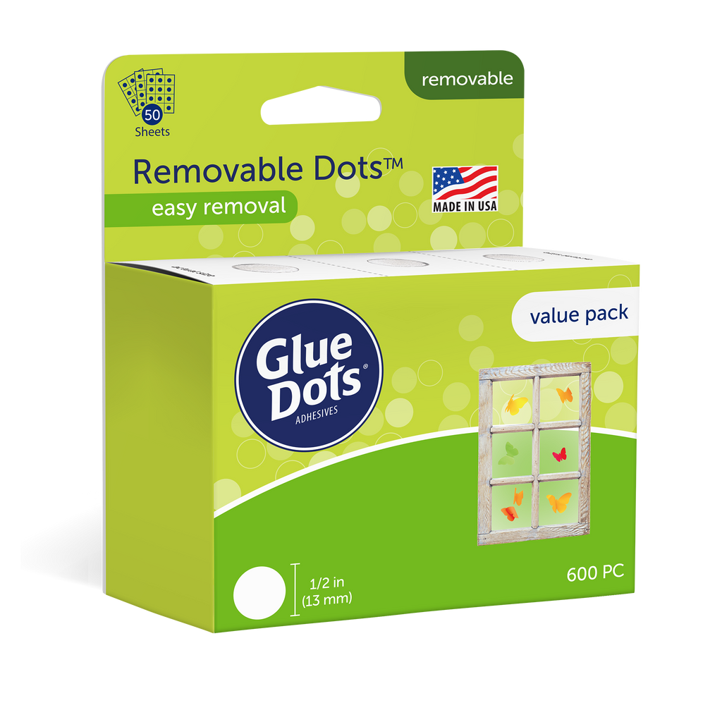 Glue-Dabs,credit card glue,dots of glue,Glue Dabs, Dots of Glue, Adhesive  Dots,Riverside Paper Co