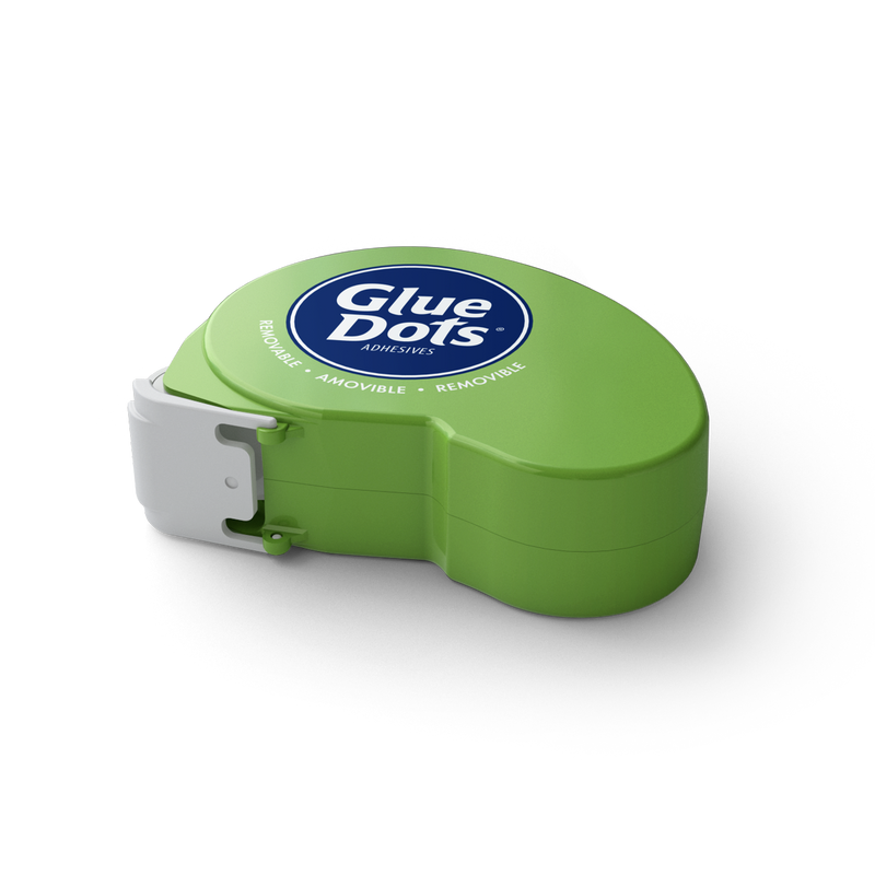 Glue dots near deals me